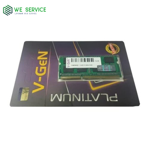V-GeN Platinum SO-DIMM DDR3 2GB PC10600/PC12800 Low Voltage