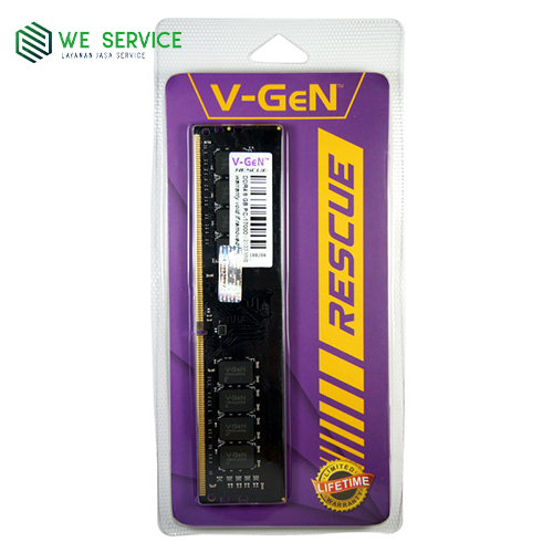 RAM DDR4 V-GeN RESCUE 8GB PC17000/2133Mhz Long Dimm (Memory PC VGEN)