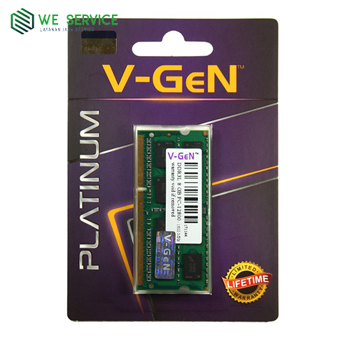V-GeN Platinum SO-DIMM DDR3 8GB PC10600/PC12800