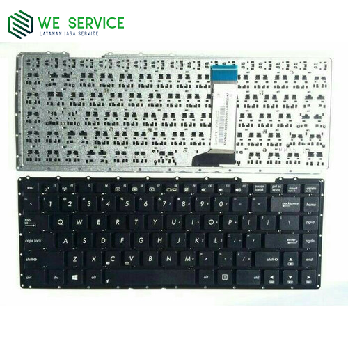 Keyboard Laptop ASUS X453 X453S X453SA X453M X453MA Hitam