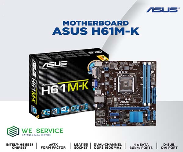 Asus H61M-K (LGA1155, Intel H61, DDR3)