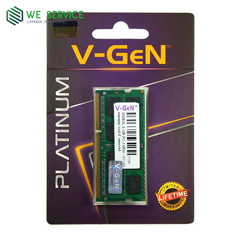 V-GeN Platinum SO-DIMM DDR3 4GB PC10600/PC12800